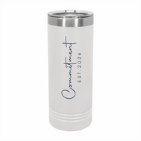 Customizable One Word 22oz Insulated Skinny Tumbler
