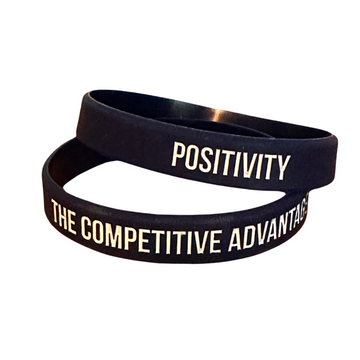 POSITIVITY: The Competitive Advantage Silicone Wristbands