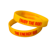 The Energy Bus Silicone Wristbands (Volume Discount)