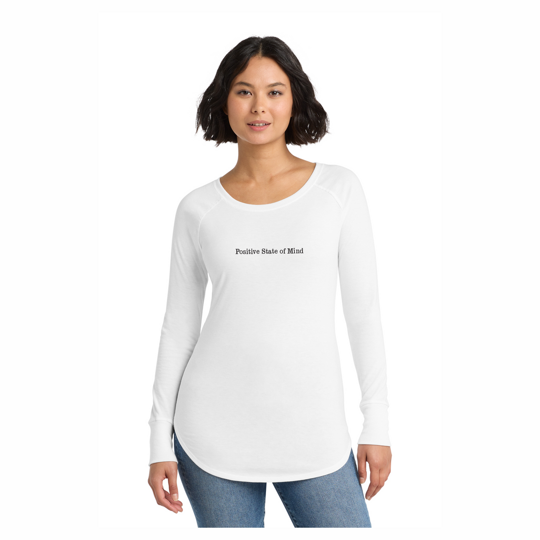 *NEW* Positive State of Mind Ladies' Long Sleeve Tunic Tee