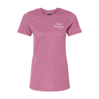 LADIES Stay Positive Softstyle Tee