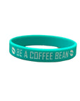 Be A Coffee Bean Silicone Wristbands (Volume Discount)