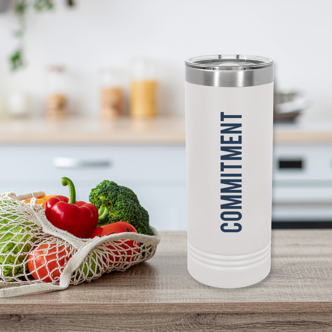 Customizable One Word 22oz Insulated Skinny Tumbler