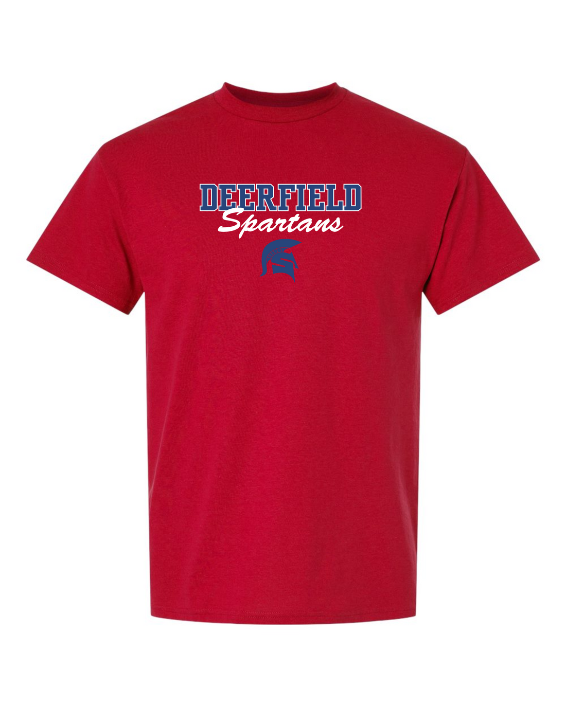 Deerfield Spartans - Youth & Adult 50/50 Cotton Blend Tee