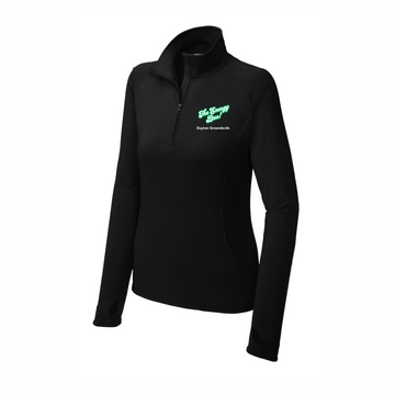 The Energy Bus LADIES 1/4 Zip Lightweight Pullover