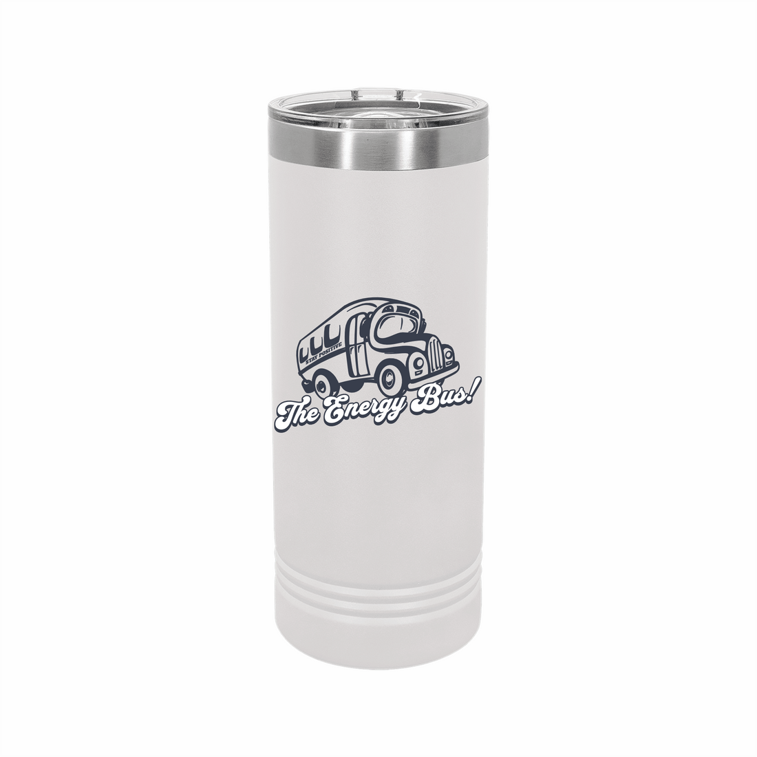 The Energy Bus! 22oz Insulated Skinny Tumbler