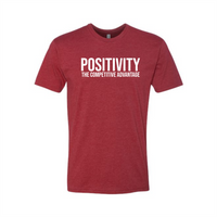 POSITIVITY: The Competitive Advantage Unisex Fashion Tee