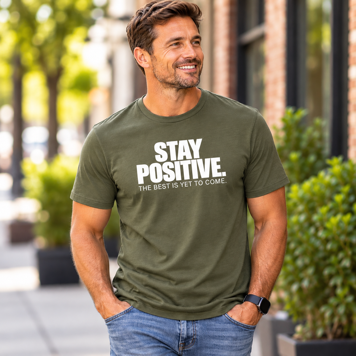 Stay Positive – The Best Is Yet To Come T-Shirt