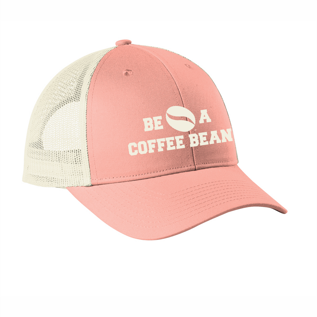 Be A Coffee Bean Low Profile Trucker Snapback Cap