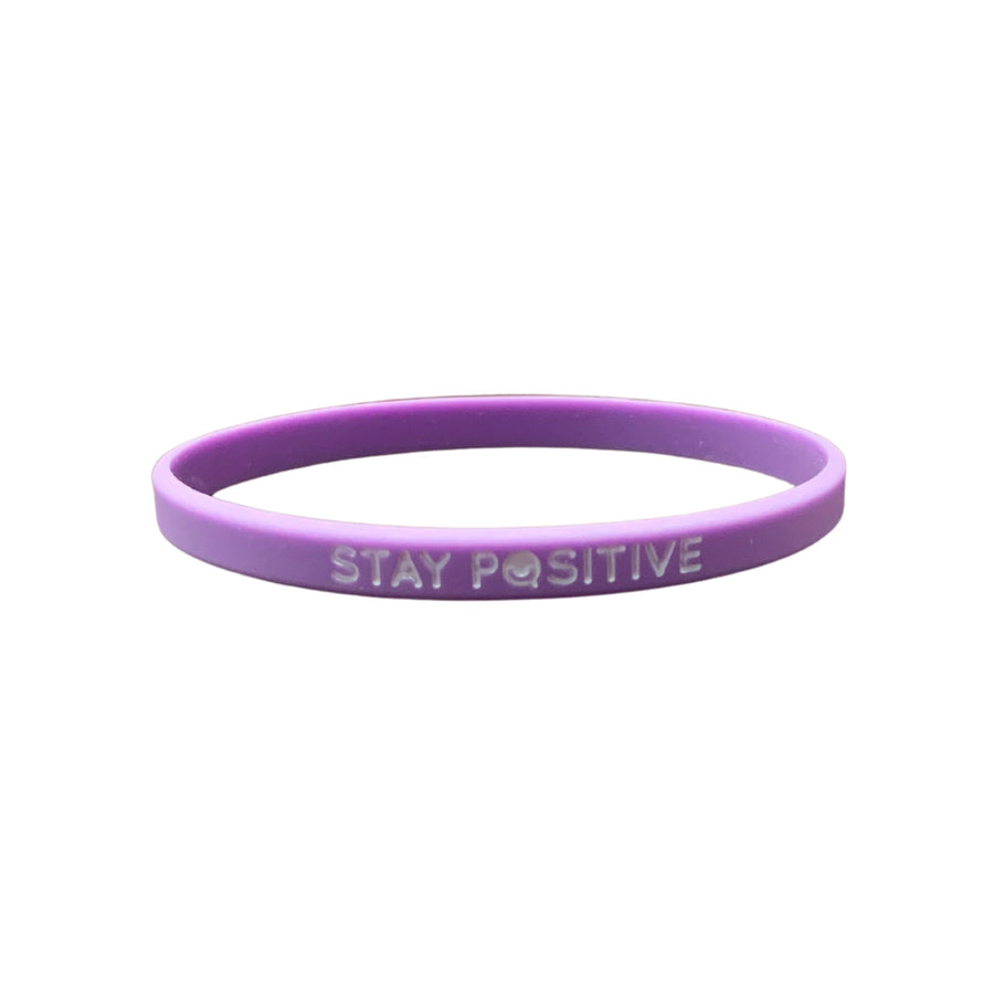 Stay Positive THIN Wristbands (Volume Discount)