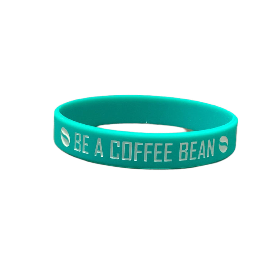 Be A Coffee Bean Silicone Wristbands (Volume Discounts)