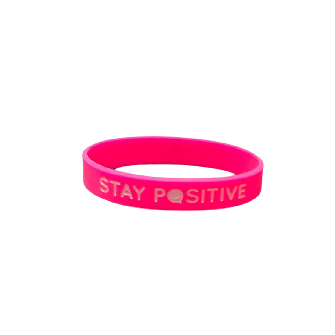 Stay Positive Silicone Wristbands