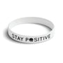 Stay Positive Silicone Wristbands (Volume Discount)