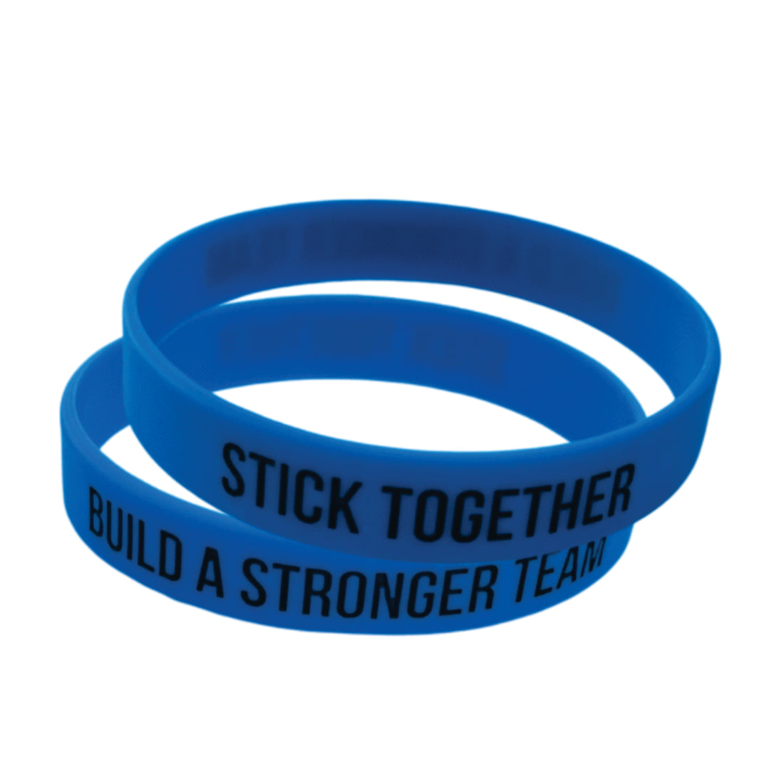 Stick Together Silicone Wristband (Volume Discount)