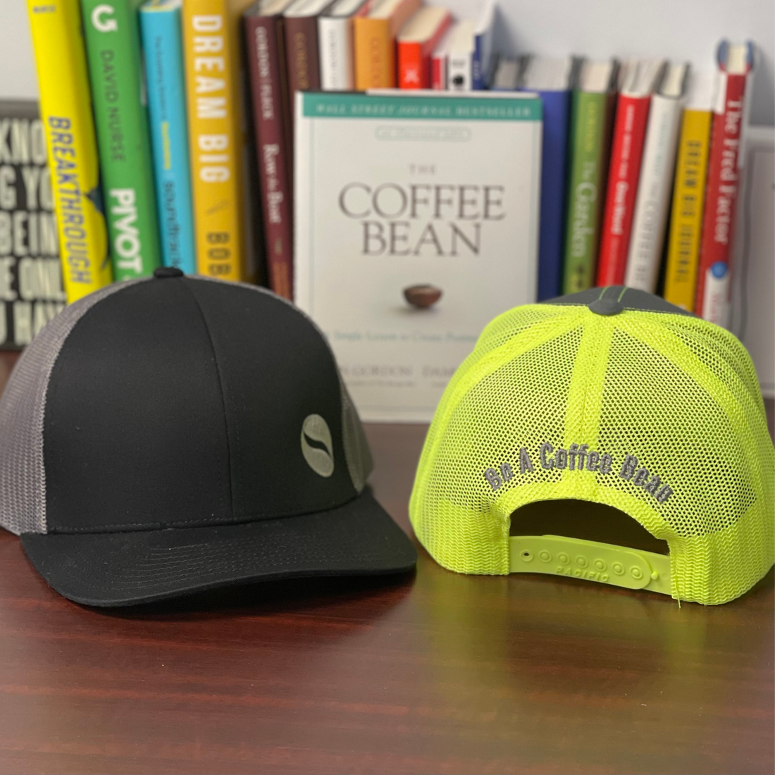 Be A Coffee Bean Trucker Snapback Cap